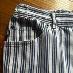 Ralph Lauren Vintage  Jeans Co. Blue Striped Straight-Leg Denim Photo 5