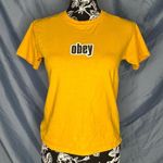 Obey 1990 Shrunken Gold T-Shirt Photo 2