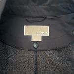 Michael Kors 🆕 Womens Rain Trench Coat Black, Removable Liner Belted Size M Photo 5