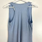 Reformation  Paso Knit Mini Dress Sleeveless V-Neck in Sky Size Medium NWT Photo 10