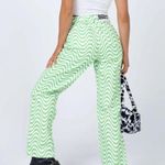 The Ragged Priest Wave Print Prism Jeans Photo 6