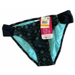 Hula Honey  bikini bottom Small Eyelet Mesh Black Photo 4