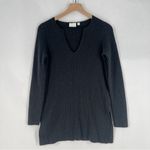 Anthropologie Ett:twa Amrita Merino Blend Ribbed Tunic Sweater Gray Size S Photo 2