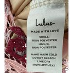 Lulus  Endless Elegance Mauve Multi Crochet Lace Bodycon‎ Midi Dress Size Medium Photo 12