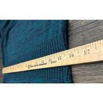 Apt. 9  Teal Blue Sweater Dress M Heathered Knit Cowl Neck Professional Cocktails Photo 5