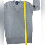 Ralph Lauren 👚 Sport Logo V-Neck Sweater Women’s Medium 100% Merino Wool 🐎🧶 Photo 7