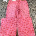 BDG  Pink Floral Women's Flare Jeans Photo 7