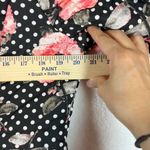 Chico's Puffer Jacket Medium Floral Polka Dot Lightweight Photo 6