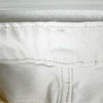 Old Navy Ecru Extra High Rise Sky -Hi Wide Leg Fray Hem Jeans , Size 14 Photo 6