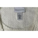 Alfred Dunner  Ivory Cardigan Sweater Sequins Attached Knit Shell & Necklace XL Photo 4
