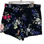 Flora Nikrooz NWOT  Black Floral Pajama Shorts Photo 0
