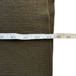 Talbots Petite XL Crewneck Sweater Pullover Olive Green Gold Buttons Fall Autumn Photo 7