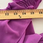 Misa  Los Angeles Micaela Dress Sz M Orchid Purple Midi Off‎ Shoulder Designer Photo 9