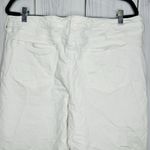 Wonderly Plus Size White Girlfriend Jeans Size 18R (38x27) Raw Hem Stretch Photo 7
