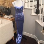 Honey and Rosie  Cornflower Blue Maxi Slit Dress Size Small Photo 1