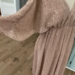 New York Company Gabrielle Union NEW Sequin Maxi Dress V Photo 3