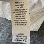 L.L.Bean  Women's Classic Seersucker Button-Front Shirt Top Blouse Large White Photo 4