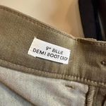 J Crew 9 Inch Billie Demi Boot Crop Olive Green Pants Women Size 24 Photo 2