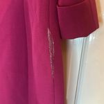 Kasper  Magenta Short Sleeve Open Front Blazer size 2P‎ NWT DAMAGED Photo 3
