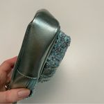 Lounge Fly Disney Parks Mini Backpack Minnie Bow Wristlet Sequin Green Silver Photo 11