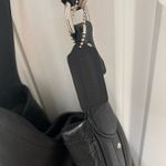 Coach Pebbled Black Leather Shoulder Hobo Bag Photo 6