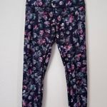 Lululemon  Wunder Under High Rise Athletic Legging Tight Activate Floral Black 8 Photo 1