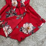 Reverse  Floral Romper Photo 2