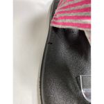 Sanuk Yoga Sling Back Sandals Womens Sz 9 Slip On Comfy Pink Polka Dot Stripes Photo 2