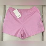 Lululemon NWT Cotton Blend Poplin High Rise Shorts 4” Vitapink Size L Photo 7