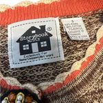 Storybook Knits Cardigan Sweater Fall
Embroidered Flower Beaded Button small Photo 1