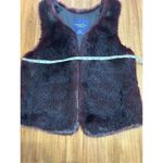 American Eagle Outfitters Faux Fur Vest Lined Women's Size Medium Photo 3