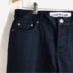 Gap Vintage Flare Low Rise Button Fly Pants Black size 4 NEW Photo 2
