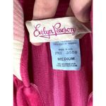 Vintage Evelyn Pearson Pink Velour Housecoat Night Gown Lounge Zipper Womens M Size M Photo 5