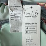 Cupshe Twist Cut Out Floral Tummy Control One Piece Swimsuit Eucalyptus S Beach Photo 6