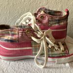 Coach : Franca (A1756) Pink Plaid High-Top Sneakers- 5.5 Photo 4