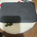 PINK - Victoria's Secret  Black Quilted Clutch Photo 4