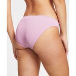 Salt + Cove Juniors Textured Hipster Bikini Bottoms Rib Dusty Violet Purple M Size undefined Photo 1