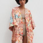 ZARA  Patchwork Print Kimono‎ Photo 0