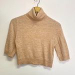 ZARA NWT Wool Blend Turtleneck Cropped Sweater Photo 4