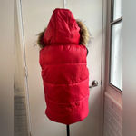 Abercrombie & Fitch Faux Fur Water and Wind Resistant Puffer Vest medium Photo 3