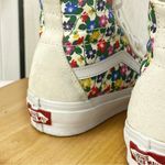 Vans ‎ Sk8 Hi Tapered Floral Sneakers White Suede Canvas Multi 3.5 Men 5 Women Photo 8