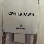 Gentle Fawn Gray White Linen Striped Pinstriped One Button Blazer Coat Jacket S Photo 6