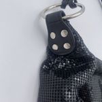 Thalia Sodi Black Mesh Shine Y2k Style Shoulder Bag Purse Evening Photo 1