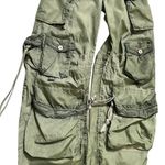 THE ATTICO Fern Long Pant in Military Green Green Size XXS Photo 9