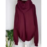 Jerzees “Hairdresser” Graphic Logo Fleece Maroon Hoodie Kangaroo Pocket Hoodie XL Photo 4