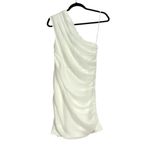 Abercrombie & Fitch NWT  One-Shoulder Mini Chiffon Mini Dress SMALL Photo 3