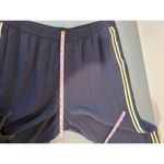 J.Crew blue pants side stripe size 14 elastic waist zipper at bottom Photo 7