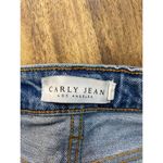 Carly Jean Los Angeles Blue Straight Leg Denim Jeans Size 5 Photo 2