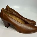 Nine West Vintage pumps brown leather dressy professional business womens size 9 Photo 0