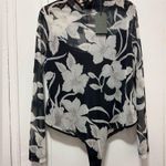 ALLSAINTS  Jardin Elia Floral Print Bodysuit NEW US 12 Photo 4